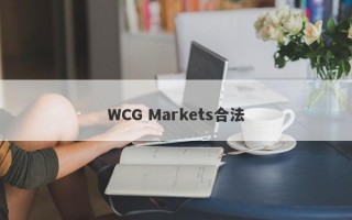 WCG Markets合法