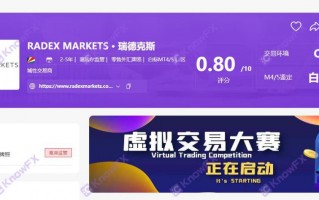 RADEXMARKETS瑞德克斯，混淆视听，两家公司同用一张牌照！