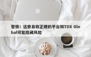 警惕！这些自称正规的平台如TDX Global可能隐藏风险