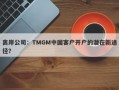 离岸公司：TMGM中国客户开户的潜在新途径？