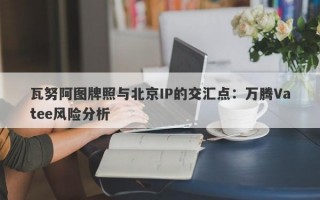 瓦努阿图牌照与北京IP的交汇点：万腾Vatee风险分析