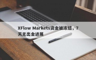 XFlow Markets资金被冻结，7天无出金进展