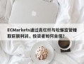 ECMarkets通过高杠杆与松懈监管赚取巨额利润，投资者如何自保？