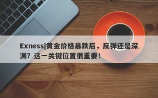 Exness|黄金价格暴跌后，反弹还是深渊？这一关键位置很重要！