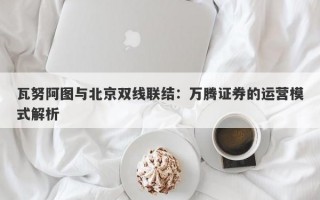 瓦努阿图与北京双线联结：万腾证券的运营模式解析