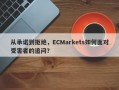 从承诺到拒绝，ECMarkets如何面对受害者的追问？