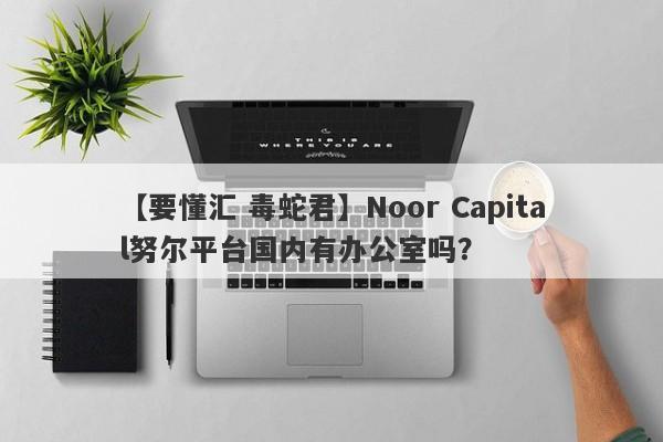 【要懂汇 毒蛇君】Noor Capital努尔平台国内有办公室吗？
-第1张图片-要懂汇圈网