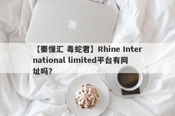 【要懂汇 毒蛇君】Rhine International limited平台有网址吗？
-第1张图片-要懂汇圈网