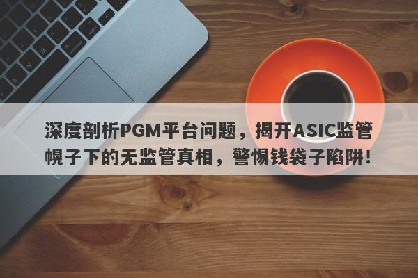 深度剖析PGM平台问题，揭开ASIC监管幌子下的无监管真相，警惕钱袋子陷阱！-第1张图片-要懂汇圈网