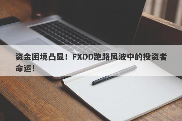 资金困境凸显！FXDD跑路风波中的投资者命运！-第1张图片-要懂汇圈网