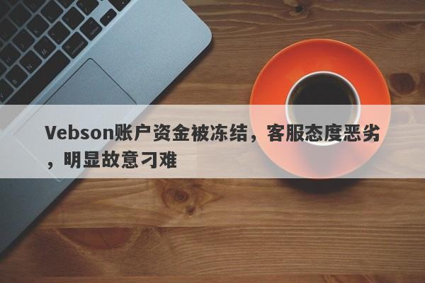 Vebson账户资金被冻结，客服态度恶劣，明显故意刁难-第1张图片-要懂汇圈网